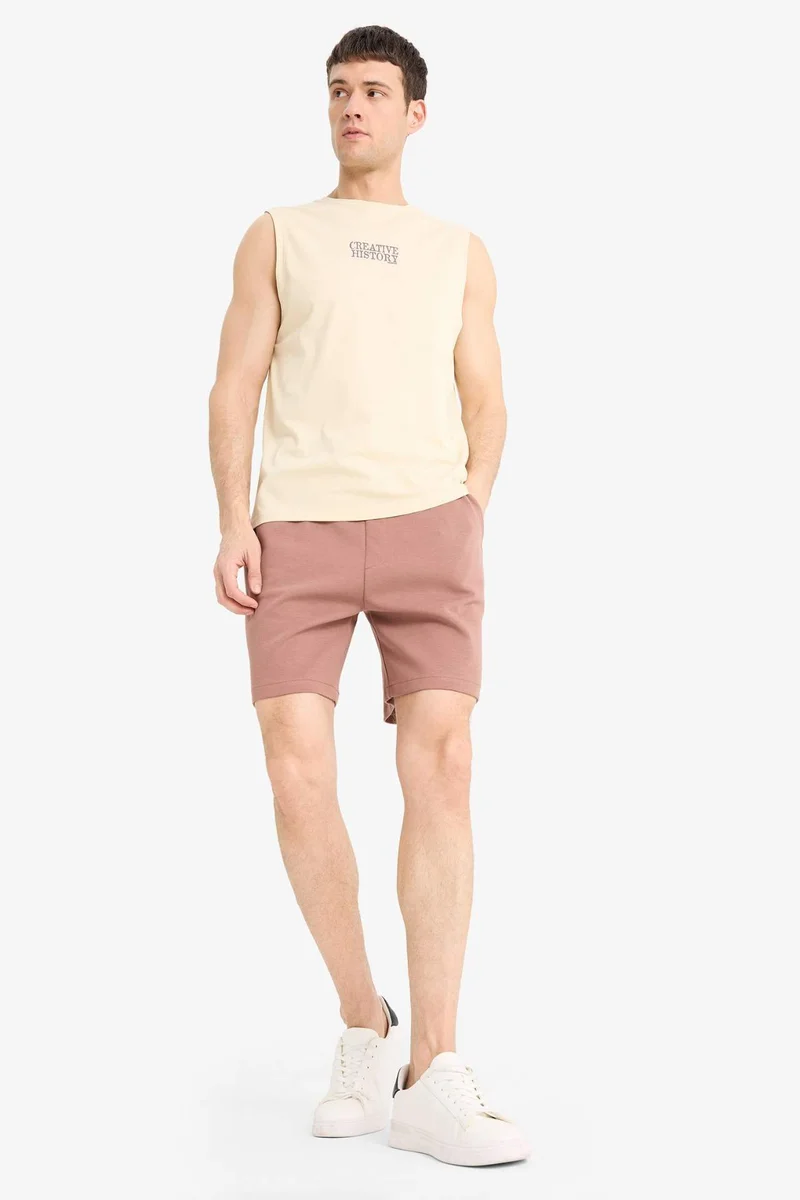 ديفاكتو Laced Waist Basic Shorts