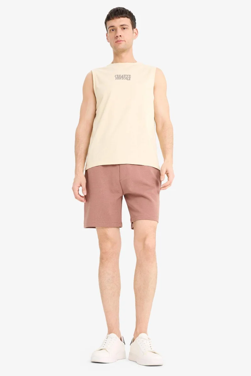 ديفاكتو Laced Waist Basic Shorts