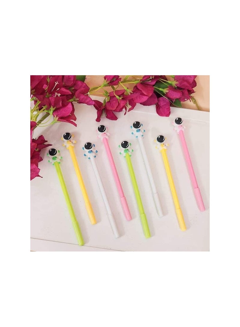 Generic Blue Gel Pens for School and Office - Cartoon Office Pen, Stylish School Gel Pen, (Pack of 1, Astronaut)  - Image 1