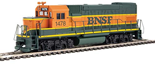 Walthers Trainline HO Scale Model EMD GP151 Standard DC BNSF Railway Green Orange Yellow Unisex Children - Image 1