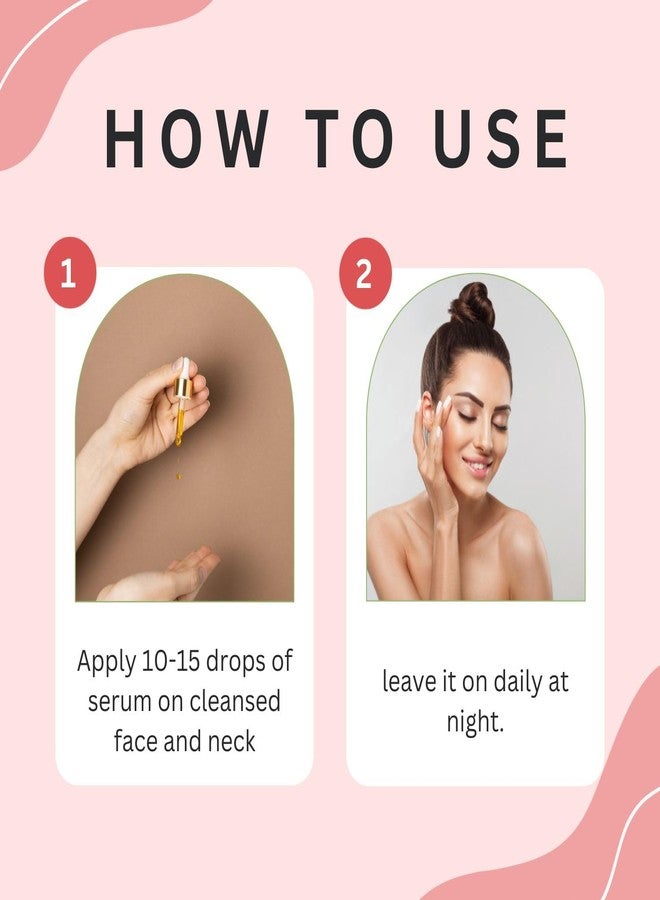 Aroma Treasures Muvit Serum Face Serums | Multi Vitamin enriched with Vitamin A, E, F, B5, B7, Ylang Oil, Jasmine Oil | repairs damage and hydrates the skin | For All Skin Types - Pack of 2 (30ml X 2) - Image 3