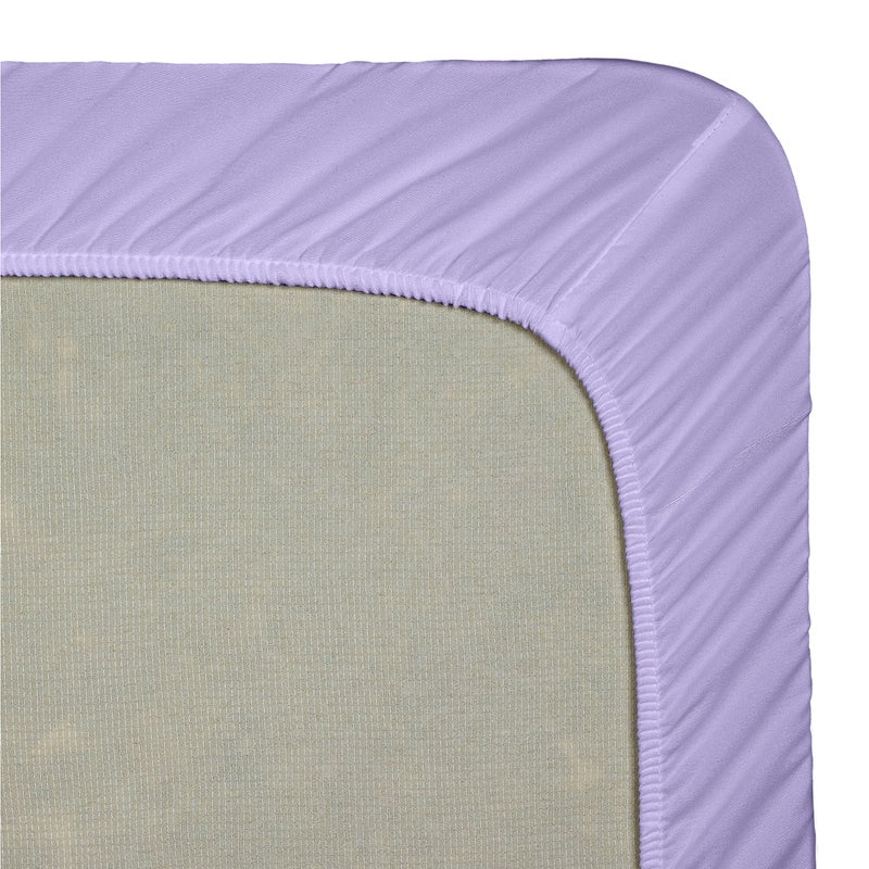 Clara Clark  Supreme 1500 Collection 4pc Bed Sheet Set - Queen Size  Lavender - Image 3