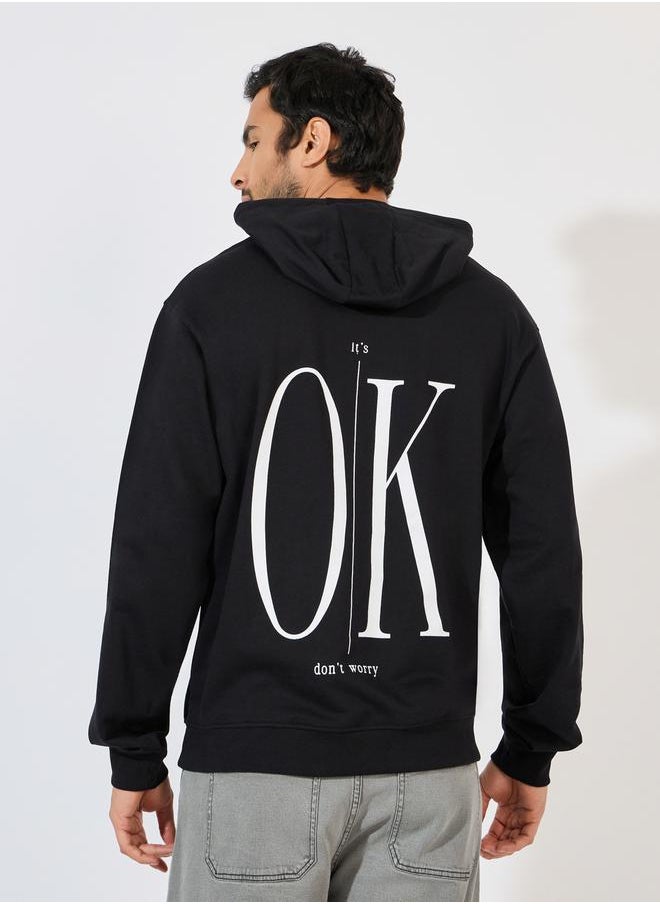 Relaxed Fit Back Printed Slogan Hoodie - pzsku/Z65327373332176D0A7E8Z/45/_/1732177926/c160460c-a8bd-4604-ae81-2eb2d734fb9c