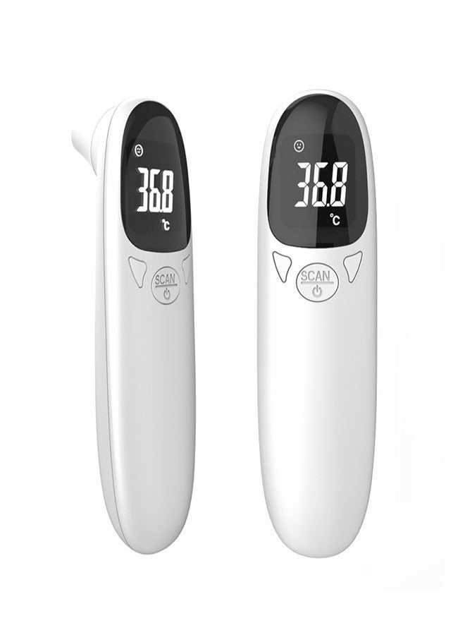 إنفراريد مقياس حرارة بالأشعة تحت الحمراء بدون تلامس، قياس دقيق لدرجة حرارة الجبين والأجسام، وضع مزدوج °F/°C، للأطفال الرضع والأطفال والكبار، دقة طبية - Image 2