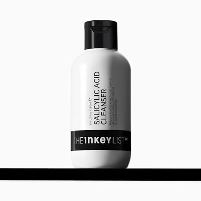 The INKEY List Salicylic Acid Cleanser, Face Wash for Blemishes, Blackheads, Oily Skin and Breakouts, Non-Drying Facial Cleanser Safe for All Skin Types, 5.0 fl oz - Image 1