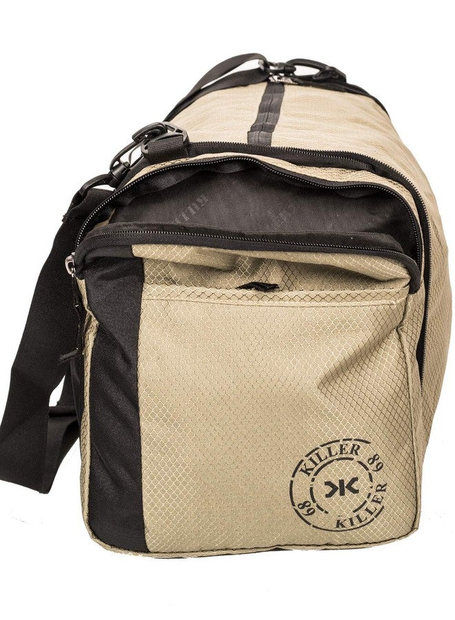 Killer Foldable Travel Duffle Bag Luggage Sports Gym Bag - Killer Armstrong - Dual Purpose Bag - Duffle Cum Sling Bag (Mehendi Green) - Image 3