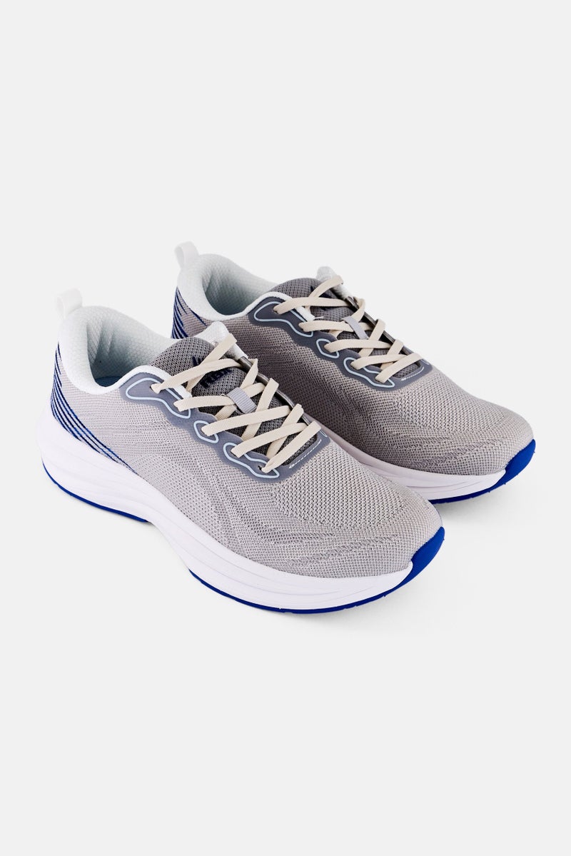 RBX Men Lace Up Running Shoes, Grey  - Image 1