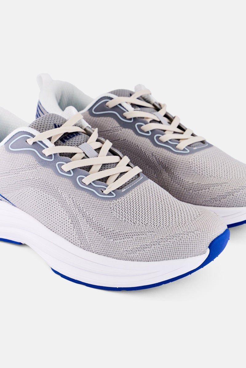 RBX Men Lace Up Running Shoes, Grey  - Image 3