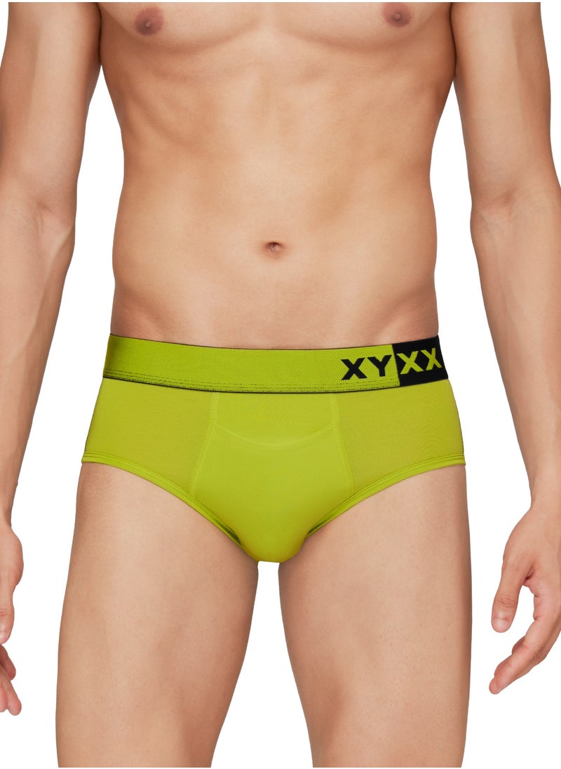 XYXX - Pack of 3 Dualist Intellisoft Micro Modal Color Blocked Colorblock Men Brief - Image 1