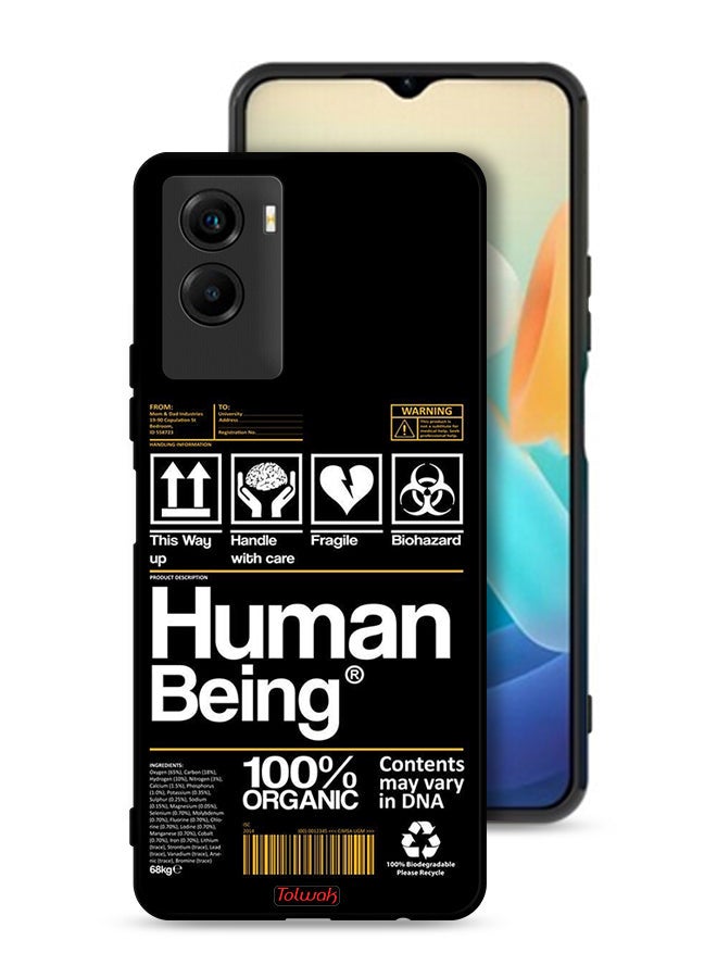 Tolwak Vivo Y55s 5G (2021) Protective Case Cover Human Being Sticker - Image 1