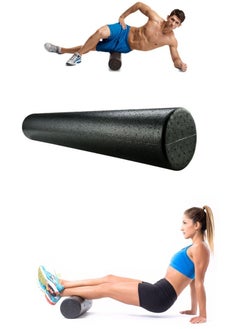 Sports High Density Yoga Foam Roller for Back, Legs Exercise, Massage, Muscle Recovery and for Pain Relief Great for Fitness Enthusiasts of all Levels 60Cm Perfect for Developing Core and Stamina  - Image 3