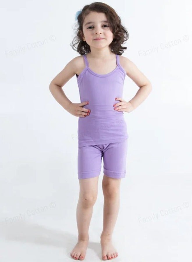 FAMILY cotton Girls' underwear shorts pack (12 pieces)  - Image 1