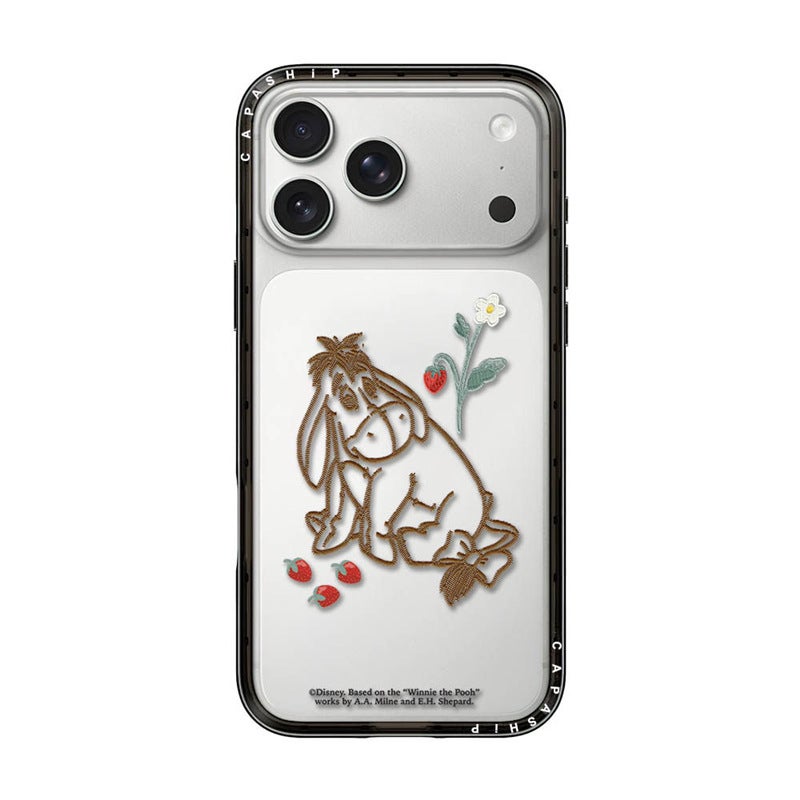 Magsafe Compatible Shockproof Acrylic Phone Case with Cute Winnie the Pooh Print - Image 1