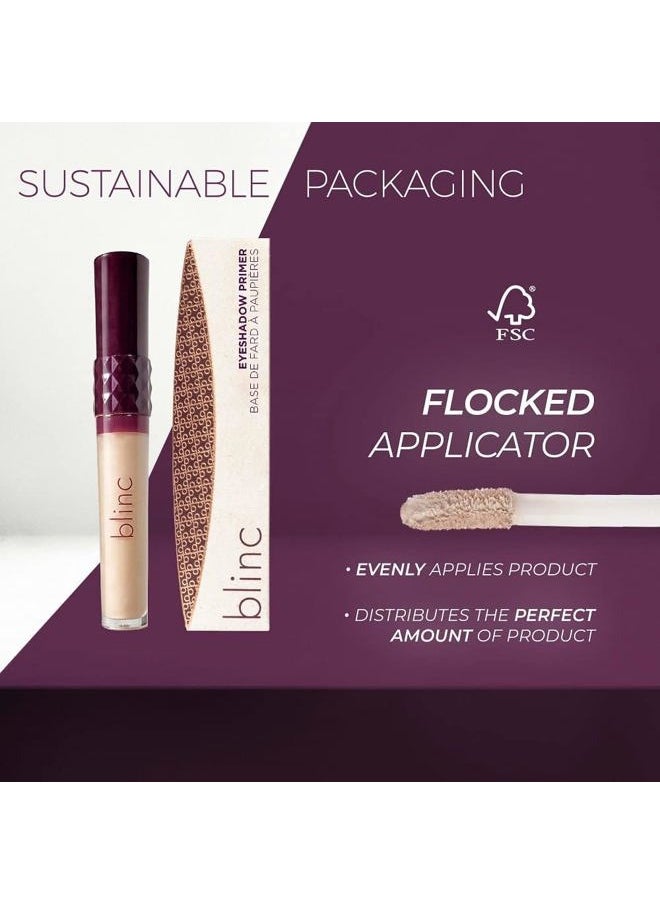blinc - Blinc Eyeshadow Primer, Translucent Eye Shadow Primer Base with Pro-Age Peptides and Vitamin E. For Long-Lasting, Crease-Free Eyeshadow & Makeup Looks, Clean, Vegan, and Natural, 10mL/0.33 Fl. Oz - Image 1
