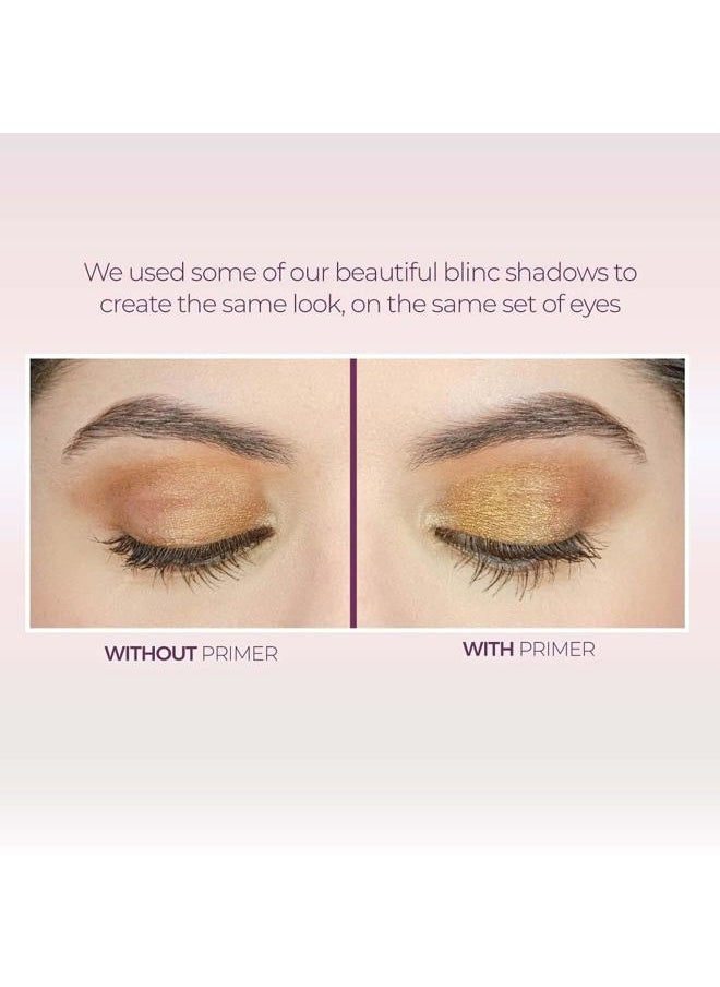 blinc - Blinc Eyeshadow Primer, Translucent Eye Shadow Primer Base with Pro-Age Peptides and Vitamin E. For Long-Lasting, Crease-Free Eyeshadow & Makeup Looks, Clean, Vegan, and Natural, 10mL/0.33 Fl. Oz - Image 1