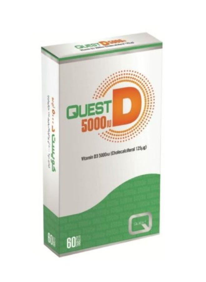 Quest Vitamin D3 5000 Iu Tab 60S
