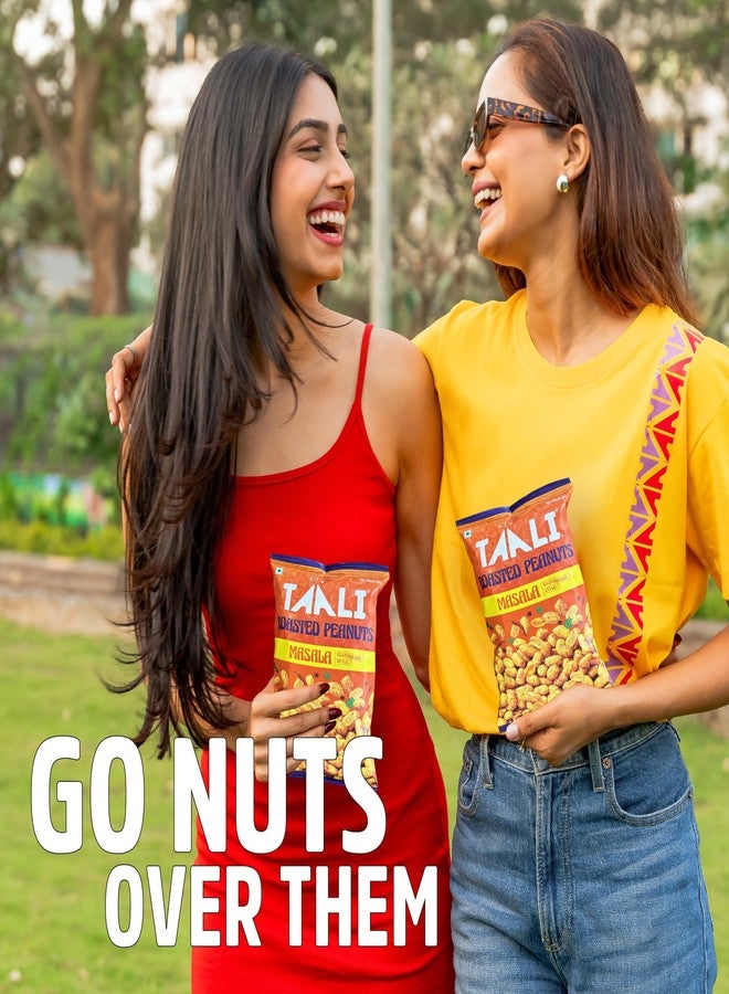Taali Roasted Peanuts - Masala Peanuts |Crunchy Healthy Snacks | No Trans Fat, Gluten free, Roasted Not Fried (Pack of 4 x 140 gms)(weight may vary) - Image 5