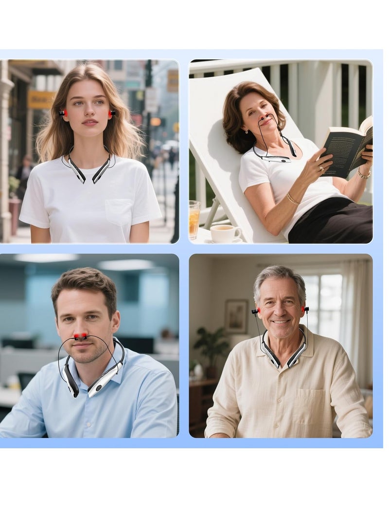 general 2 in 1 Red Light Therapy Device for Nose Ears,Red Light Led Nasal Soothing Therapy Device,Red Light Therapy for Nasal Red Light Ear Wellness Therapy Device - Image 4