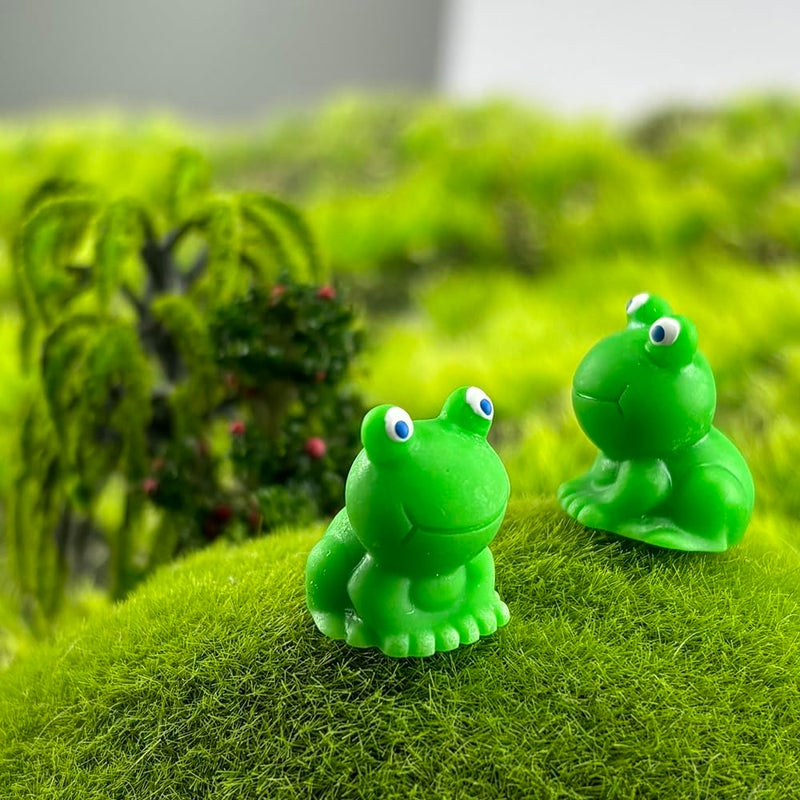Jxpinet 200 Pcs Mini Frog Figurines Mini Resin Frogs for Fairy Home Garden Decorâ€¦ - Image 5