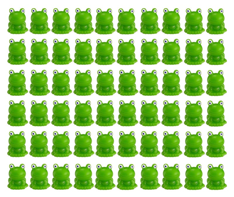 Jxpinet 200 Pcs Mini Frog Figurines Mini Resin Frogs for Fairy Home Garden Decorâ€¦ - Image 1