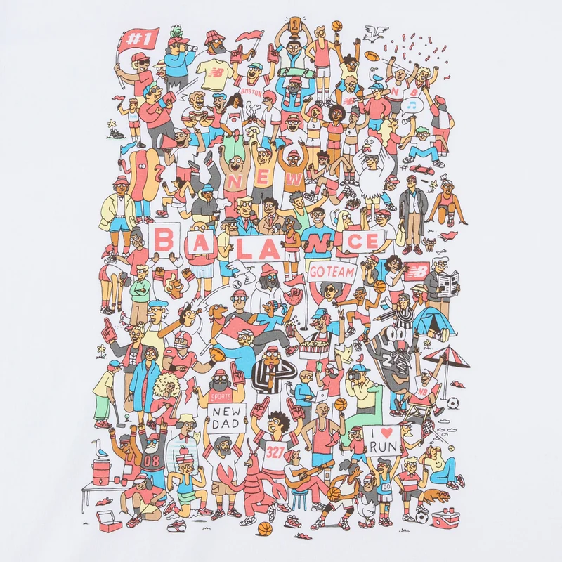 New Balance Kids' Crowd Graphic T-Shirt