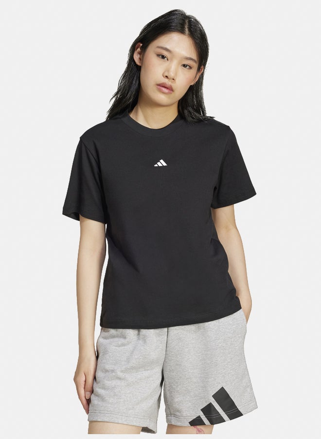 Adidas essentials small logo cotton women's t-shirt  - Image 1