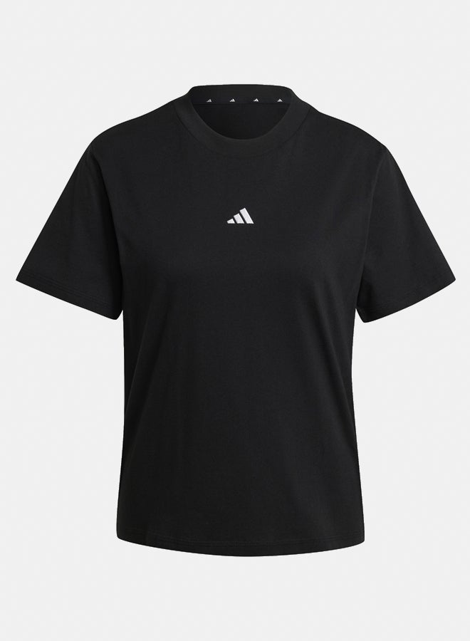 Adidas essentials small logo cotton women's t-shirt  - Image 2