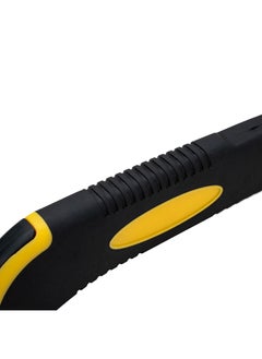 Restaurantware Restaurantware-Handy Tek 6.7 Inch Utility Knives, 4 Heavy Duty Box Knives - Retractable, Built-In Lock, Yellow Plastic Box Cutters, Sharp Blade, For Opening Boxes And Packages  - Image 2