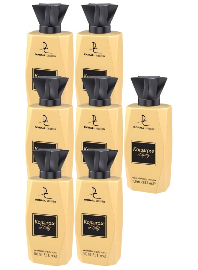 دورال كولكشن 7 قطع عطر كوماروس ليدي 100مل - Image 1
