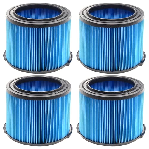 ANBOO 4 Pack VF3500 Replacement Filter for Rid gid Wet Dry Vac filters 3-4.5 Gallon Vacuums, Fits WD3050, WD4070, WD4080, WD4522, 4000RV, 4500RV - Image 1