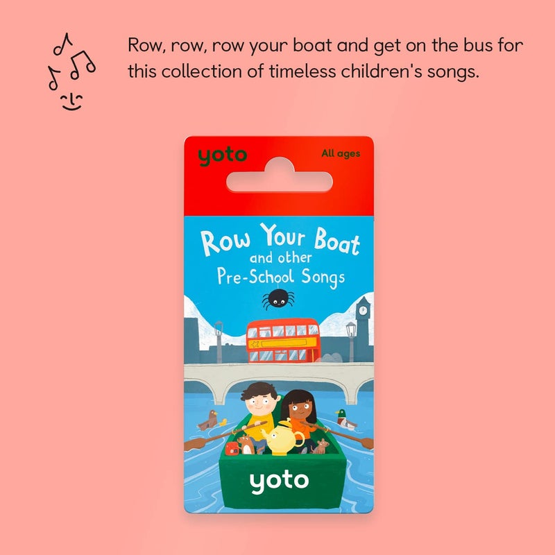 YOTO يوتو - اركب قاربك وأغاني أخرى لمرحلة ما قبل المدرسة - موسيقى باللغة الإنجليزية لجهاز الأطفال الصغير، أغاني لجميع الأعمار - Image 2