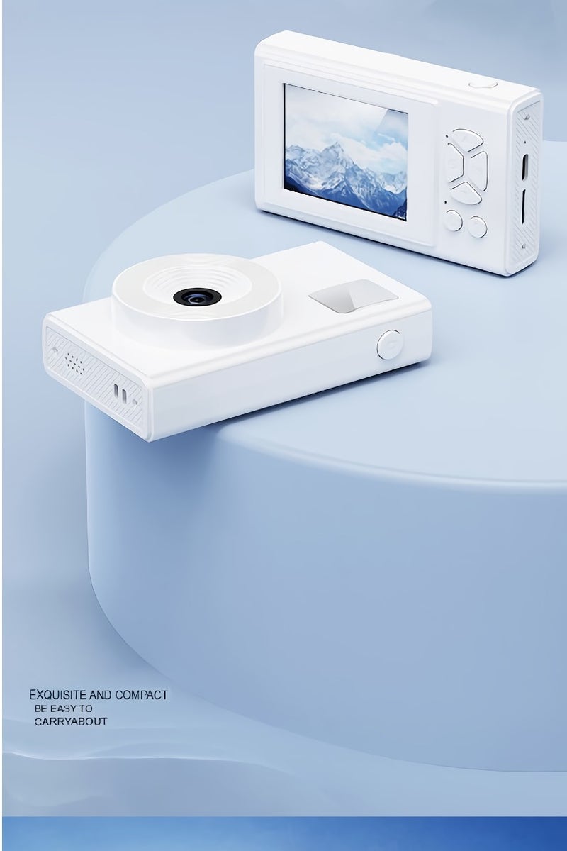 Digital Camera, 1080p Durable Student Camera, Lightweight And Compact Video Recording Camera, Easy To Use Portable Small Camera For Kids Teens Adult, (1pc, Green) - Image 2