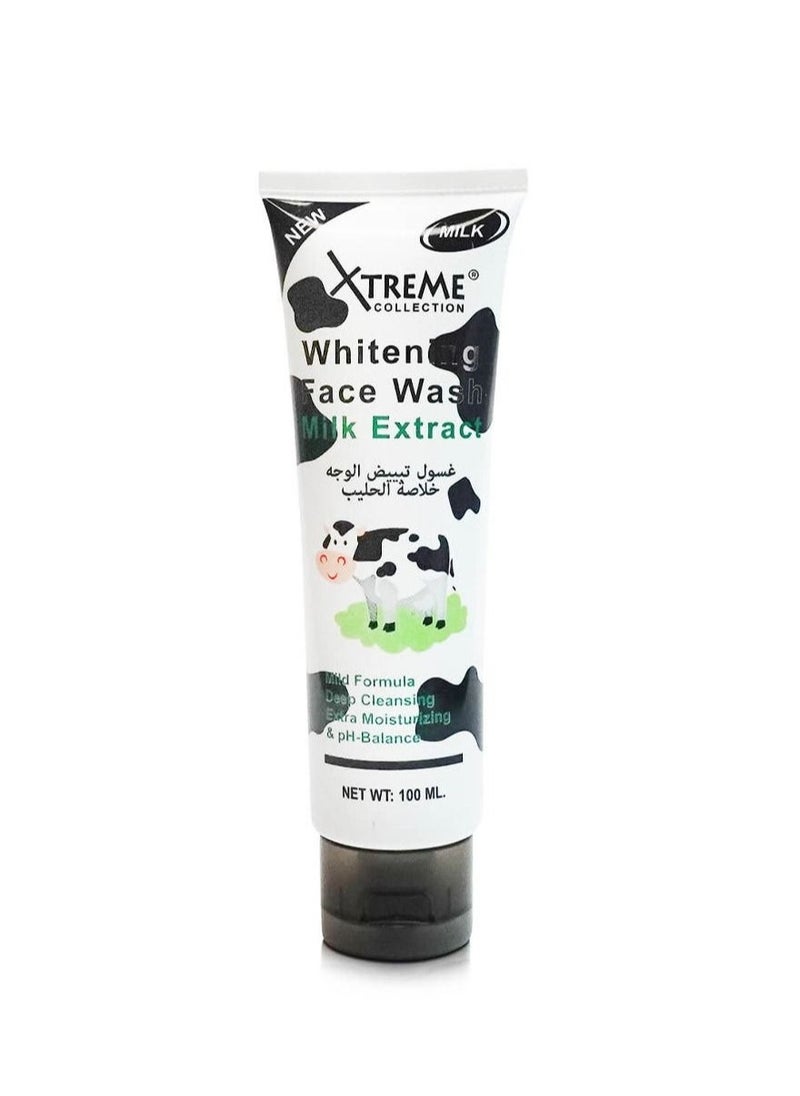 Xtreme Collection Xtreme Collection Milk Whitening Face Wash 100ml 