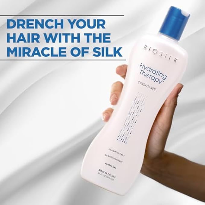 BIOSILK HYDRATING THERAPY CONDITIONER FOR UNISEX 12 OZ CONDITIONER - Image 2