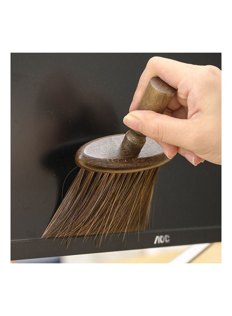Wooden Soft Brush Keyboard cleaning kit Multifunctional cleaning brushes Car interior cleaning tools Crevice dust removal brush - Image 3