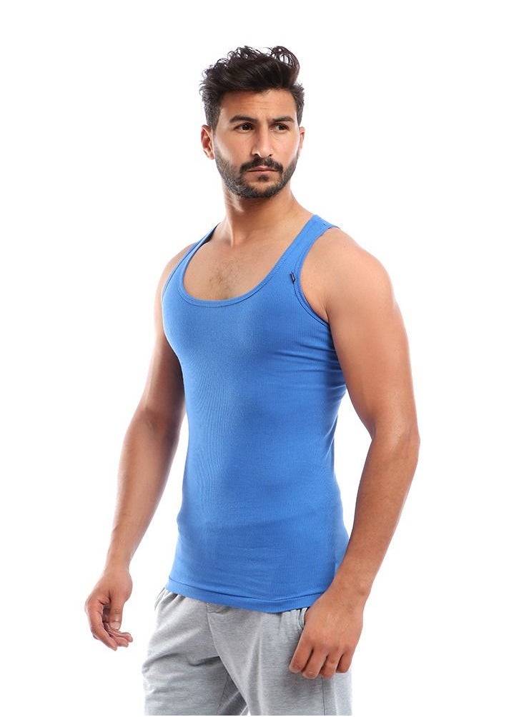كوتونيل 2 فانله داخليه قطونيل رجالي مضلعه  - Image 3