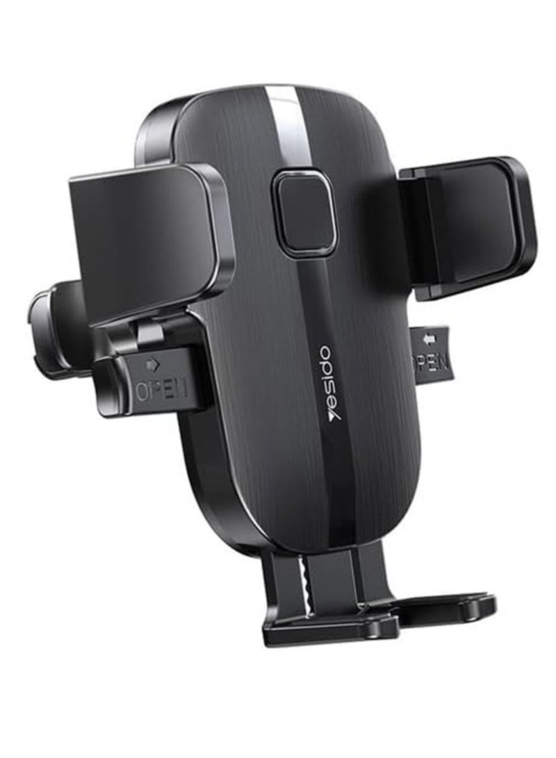 Yesido C162 Air Vent Car Mobile Holder Compatible with iPhone 12/11Pro/Xs MAX/XR/8, Galaxy S20/S10+/S9 - Image 1