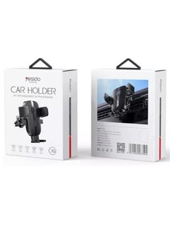 Yesido Yesido C162 Air Vent Car Mobile Holder Compatible with iPhone 12/11Pro/Xs MAX/XR/8, Galaxy S20/S10+/S9  - Image 5