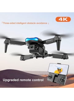 E99 Drone with Dual Camera – Folding Remote Control Drone for Adults, Wifi FPV Live Video, HD Camera, 6-Axis Stabilization, Long Battery Life, Easy-to-Fly Drone for Beginners & Aerial Photography