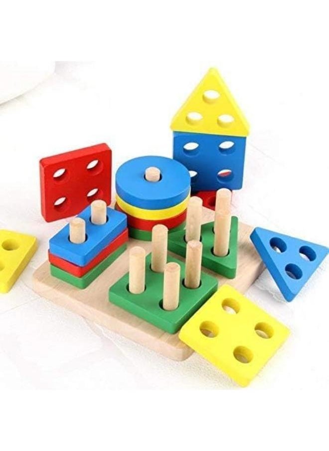 Arrangement of geometric shapes 1x5  - Image 2