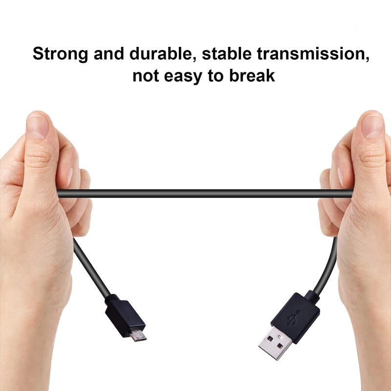 كابل شاحن طاقة USB صغير بطول 10 أقدام متوافق مع قارئ Kindle Paperwhite من Amazon، وOasis، وقارئ Kindle Kids الإلكتروني 2020 والإصدارات الأقدم (غير متوافق مع إصدارات Kindle 2021 والأحدث) - Image 5