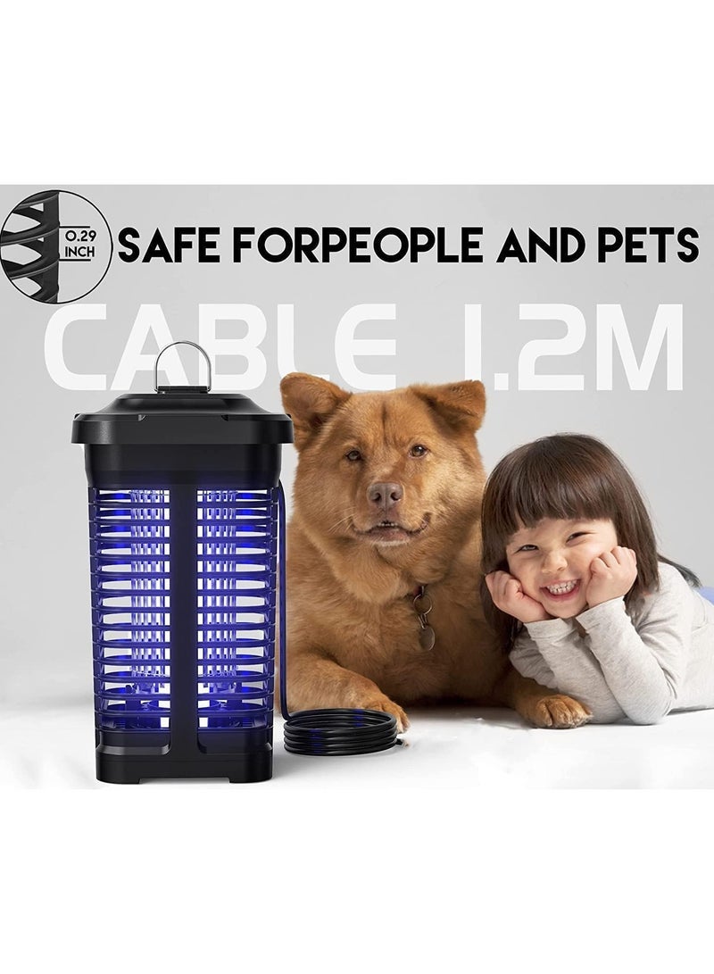 general Upgraded Bug Zapper with Light Sensor,Flying Insects Killer 4200V High Powered Waterproof Zapper for Outdoor and Indoor,Electronic Mosquito Trap for Home, Garden ,Effective Range 2300 Sq.Ft - Image 3