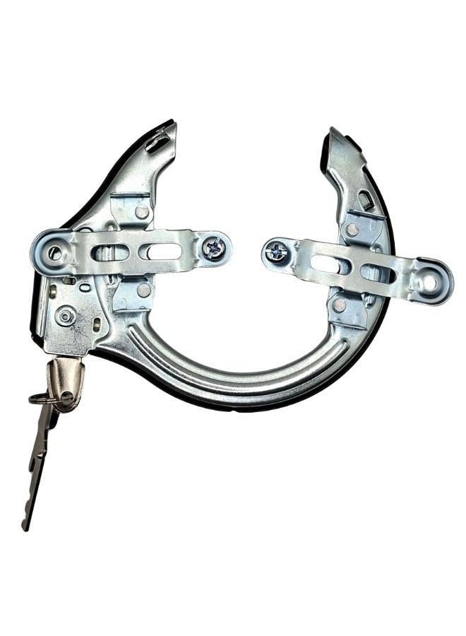 Fukukawa Bicycle Ring Lock with 2 Keys Anti Theft Rear Wheel Security Lock for MTB Road Bike City Bicycle Black - Image 4