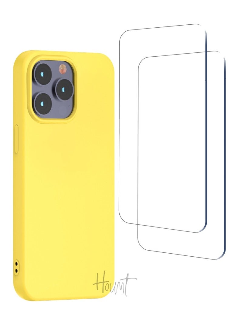 Houmt iPhone 14 Pro Max Case 6.7 Inch with Pack of 2 iPhone 14 Pro Max Screen Protectors  - Image 1