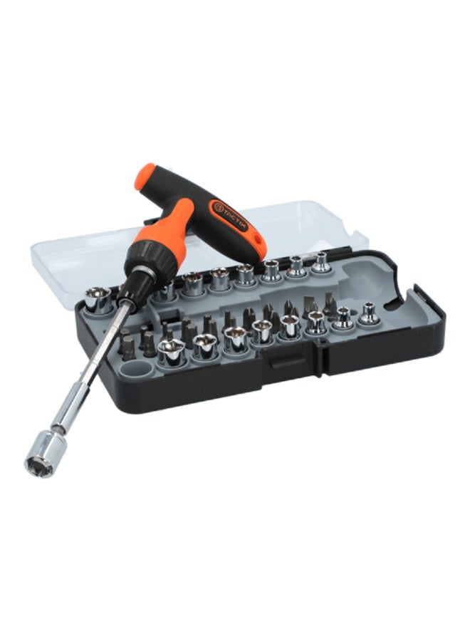Tactix 43-Piece T-Handle Ratchet Set Multicolor 900182 - Image 1