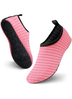 JOTO Barefoot Quick-Dry Water Shoes for Men, Women & Kids – Slip-On Aqua Socks for Swimming, Snorkeling, Surfing, Kayaking, Beach, Yoga & Water Sports - 38/39 EU  - Image 1