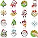 Howzcci 15 Pack Christmas Fidget Spinners Toys Novelty Spinning Tops Toys for Kids Boys Girls Christmas Stocking Stuffers Party Favors Gifts - Image 2