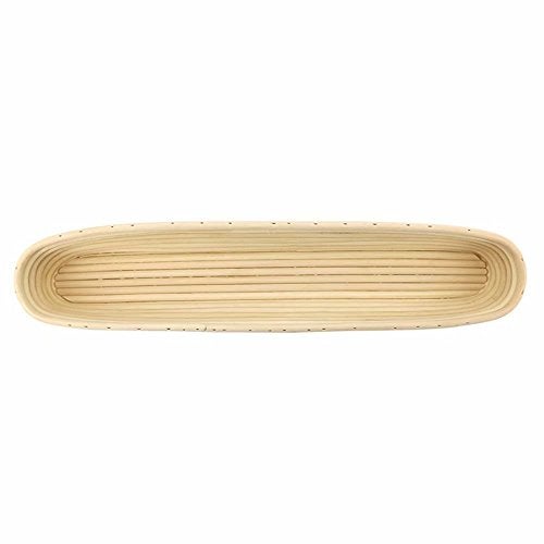 Jranter 15 inches Baguette Banneton Bread Proofing Basket and Linen Liner Set 2 Pack - Image 5