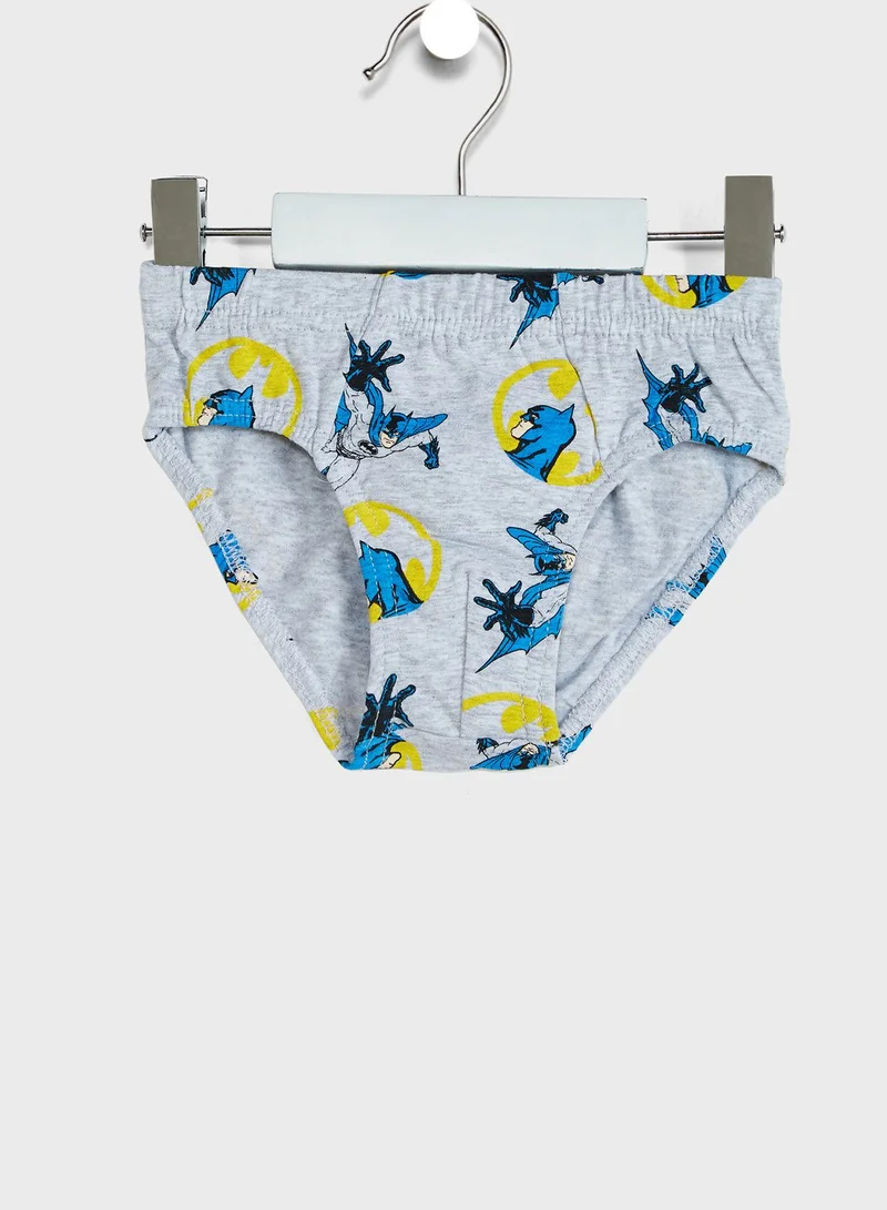 Warner Bros Kids 3 Pack Batman Briefs