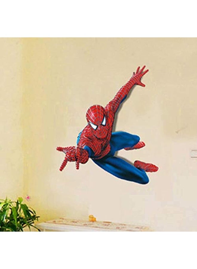 BPA Children Cartoon Wall Decals Removable Spiderman Wall Stickers - Image 1